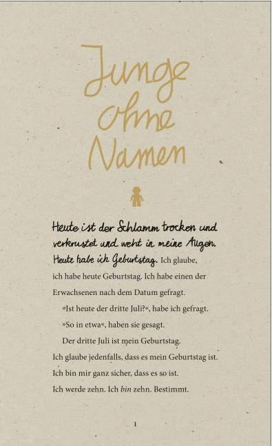 junge ohne Namen